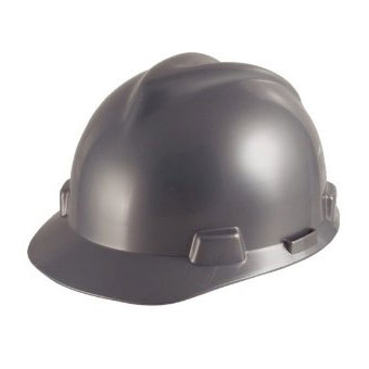 MSA Heatguard Grey Hard Hat