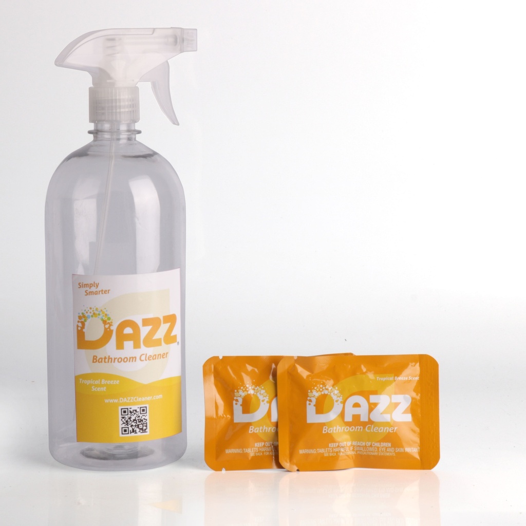 DAZZ Bathroom Cleaner Tablet - Starter Kit