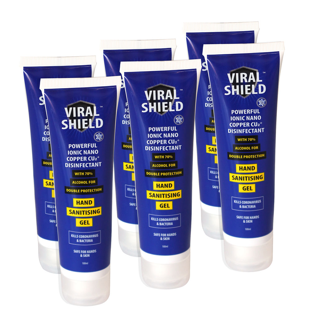 Viral Shield Hand Sanitiser - 100ml Gel Tube