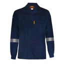 [WSNEDR03J-32] Endurance Navy Blue D59 Flame/Acid Conti Jacket (with Reflective) (32)