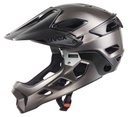 uvex black-dark-silver jakkyl hde mountainbike helmet