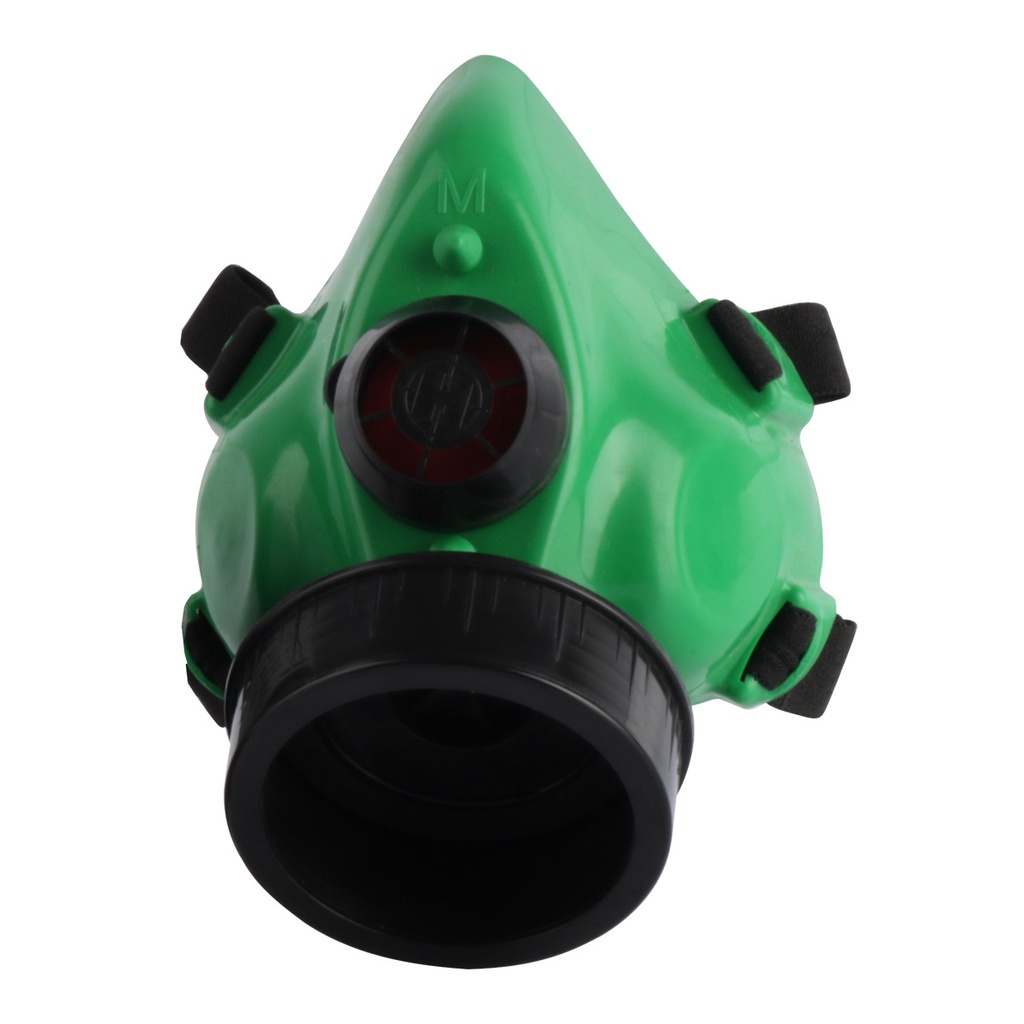 Hazmat Single Port Half mask Green - HFPC 6,3
