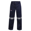 [WSNEDR03T-28] Endurance Navy Blue D59 Flame/Acid Conti Pants (with Reflective) (28)
