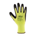 [HPLNITHISAWR-09] Tru Touch Hi Viz Sandy Nitrile Gloves (9)