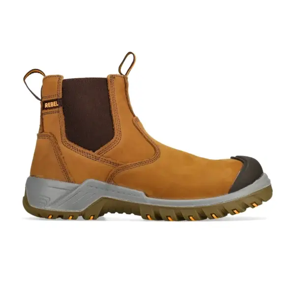 Rebel Crazy Horse Chelsea Boot - Tan
