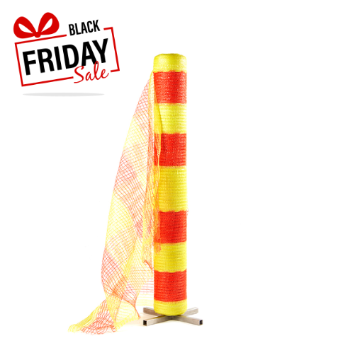[PRIEP009] Barrier Netting Orange/Yellow 1M x 50M