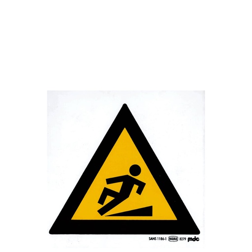 [TGA190WW16] Sign Beware Of Slippery Surface 190X190