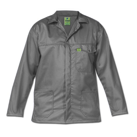 [WSETT01J] Titan Premium Grey Workwear Jacket