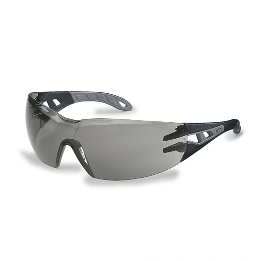 [EUE9192285] uvex pheos grey/blk safety specs