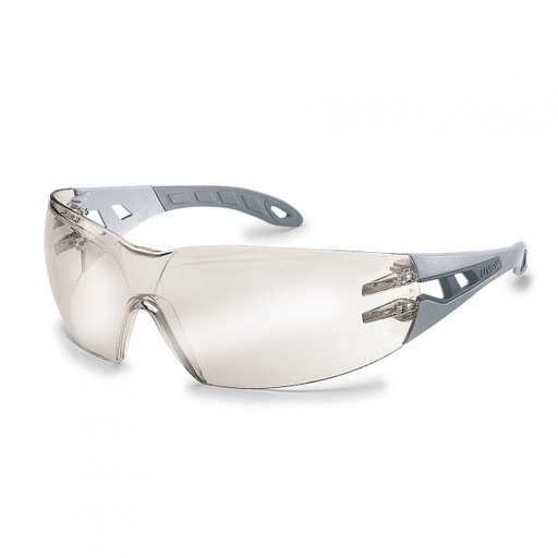 [9192881] uvex pheos silver mirror grey/grey safety spec