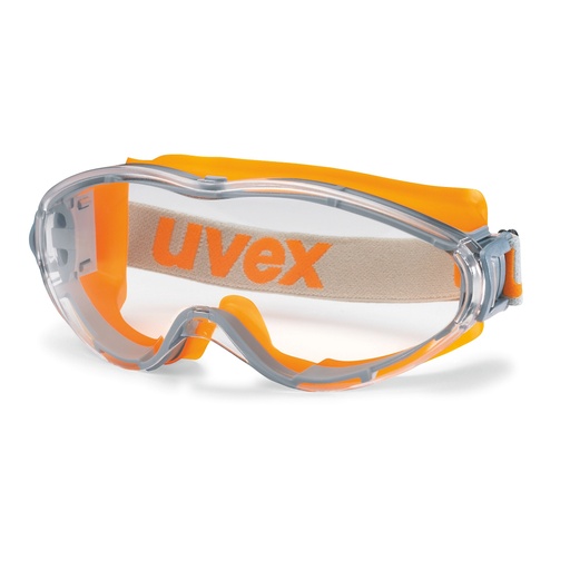 [9302245] uvex ultrasonic goggles orange/grey clear