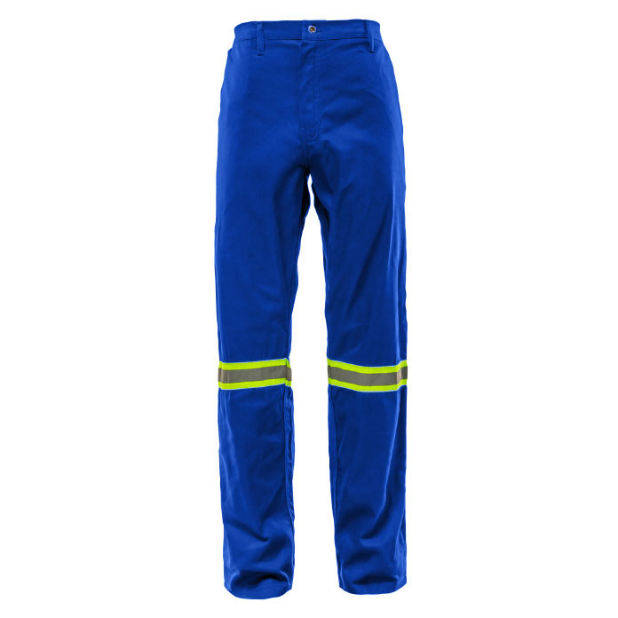 Bova Tri-reflect Work Trousers 65/35 Polycotton - Royal Blue
