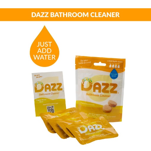 [DazzBathRefill] DAZZ Bathroom Cleaner Tablet - Refill Pack