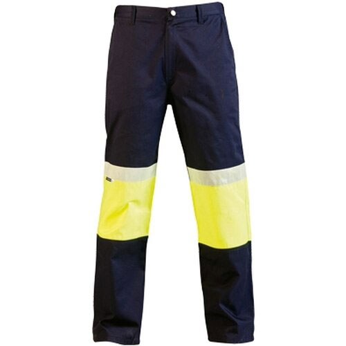 [WJNCP33P] Jonsson Hi-Vis Yellow/Navy Trousers