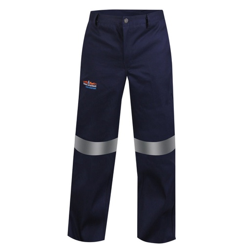 [WSNEDR03T] Endurance Navy Blue D59 Flame/Acid Conti Pants (with Reflective)