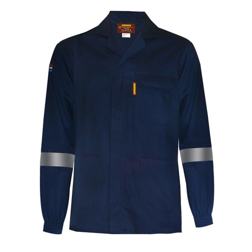 [WSNEDR03J] Endurance Navy Blue D59 Flame/Acid Conti Jacket (with Reflective)
