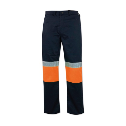 [WSOTT03T] Titan Premium Orange/Navy 2tone Reflective Trousers