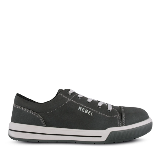 [RE429CH] Rebel Lo Top Charcoal Safety Shoe