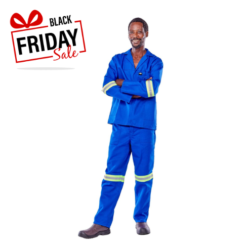Vulcan Standard Budget Conti Suit (80/20) with Tape - Royal Blue Jacket & Pants