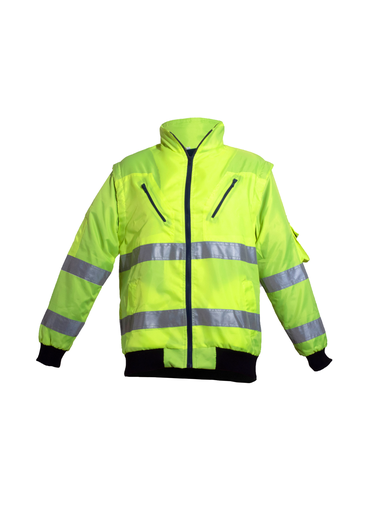 Vulcan Premium Winter Bunny Jacket - Yellow Lime