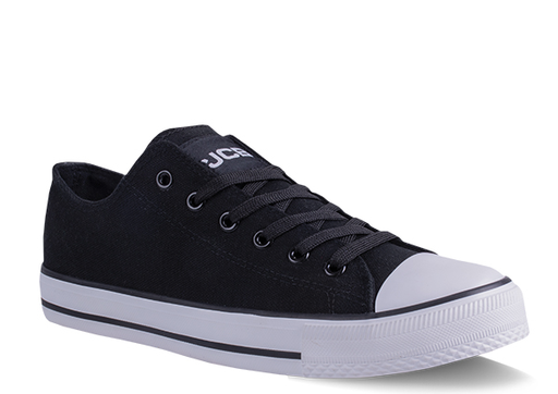 JCB Drift Black Canvas Sneaker NSTC