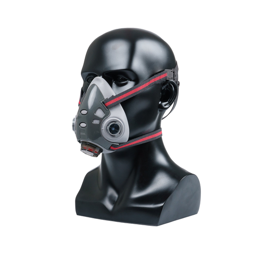 [RE-HALMADBL] REBEL REUSABLE HALF MASK DOUBLE CARTRIDGE
