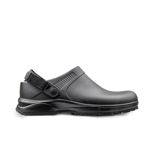 Cruiza - Rebel Clog CHEF-Pro Black PU/Rubber