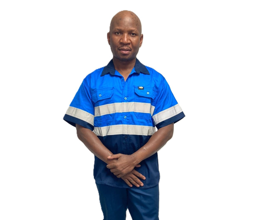 Vulcan Premium Mining S/S Shirt Vented- Cobolt/Nvy