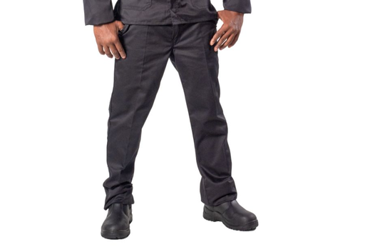 Vulcan Premium 65/35  Black Trouser - 240gsm-No Tape